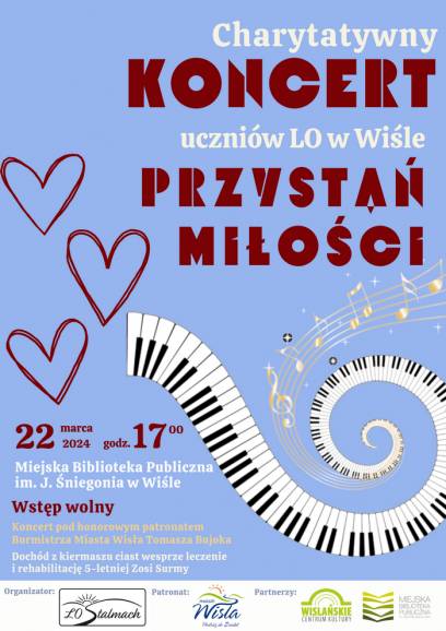 Charytatywny Koncert uczniów LO w Wiśle - "Przystań miłości"